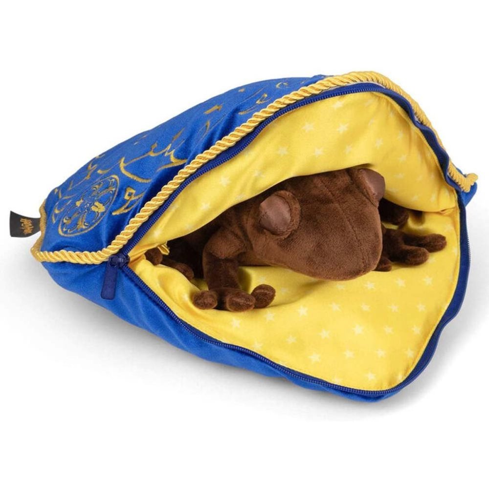 NWT - Harry Potter Chocolate Frog Cushion Plush Set Noble Collection - Picture 5 of 6